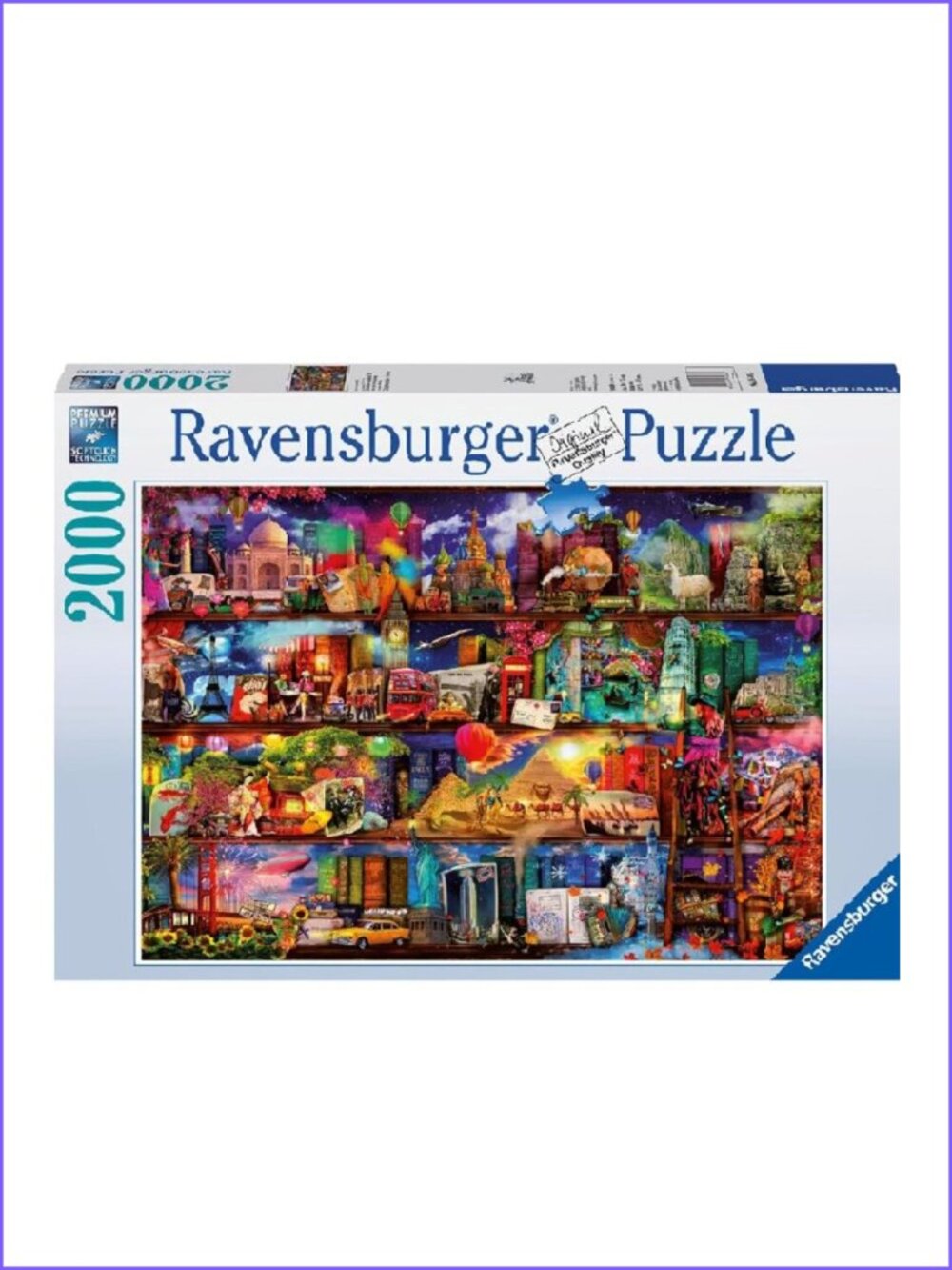 Ravensburger 2000pcs Puzzle-World of Books | Adult Puzzles New In Box